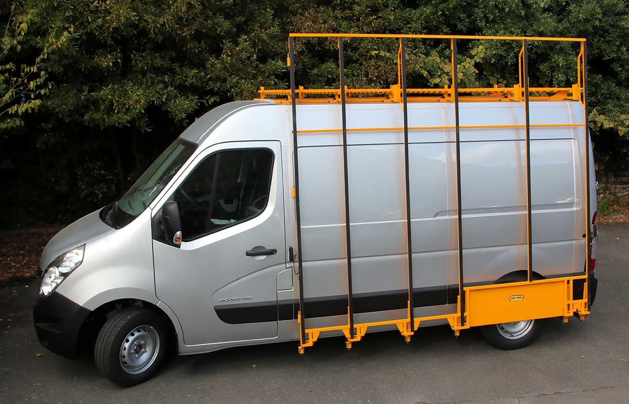 Pupitre porte verre extérieur pour Renault Master