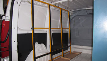 pose pupitre interieur gauche court véhicule utilitaire