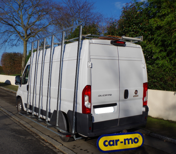 Rouleau simple en bout de galerie arrière pour aide au chargement