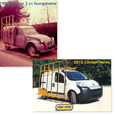 historique pupitre porte verre car-mo